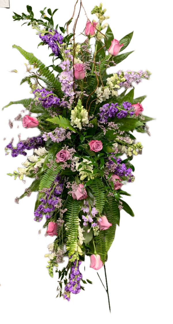 Pink and Purple Standing Spray