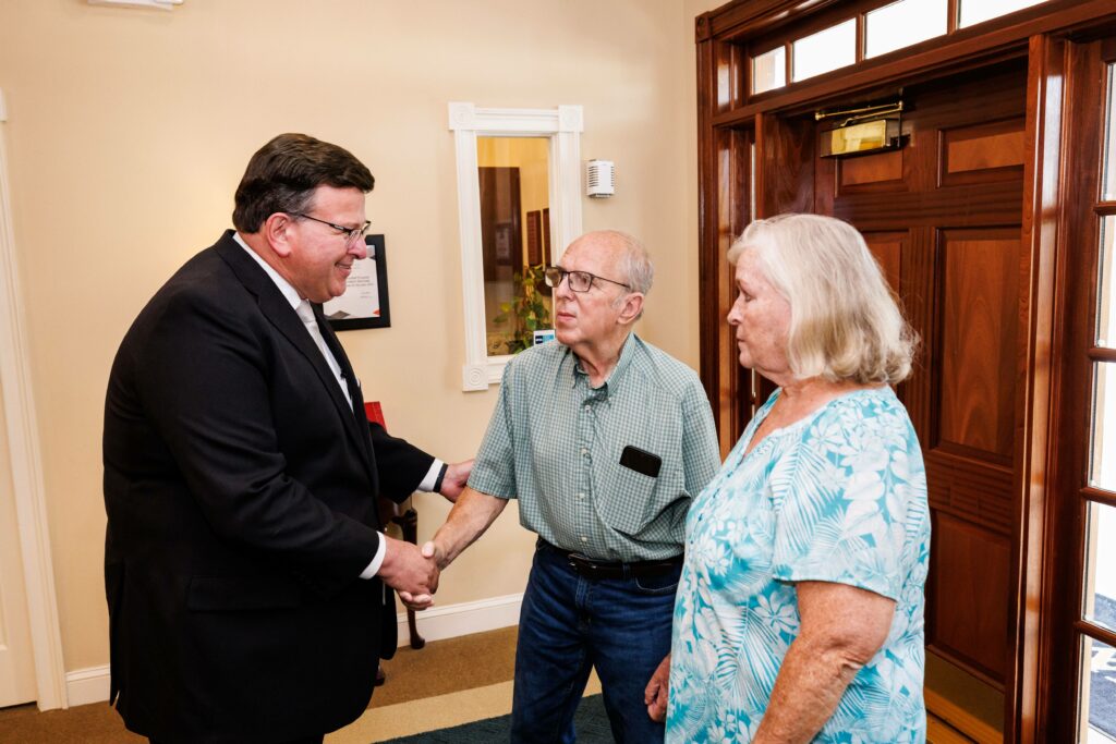Wheeler and Woodlief funeral home facility in Rocky Mount NC