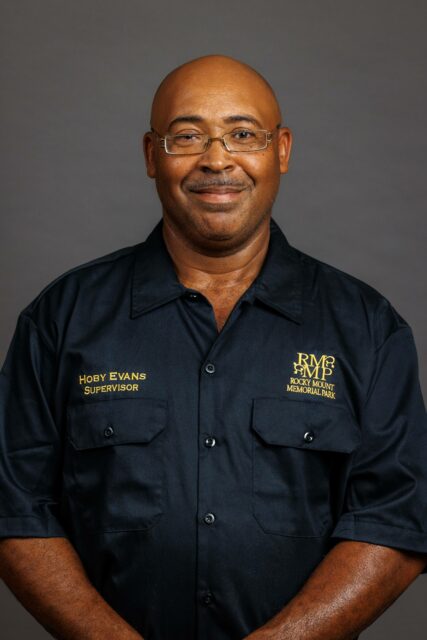 Hoby Evans : Cemetery Project Supervisor